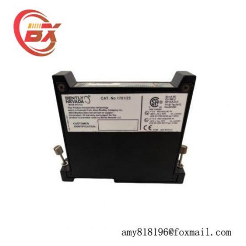 Bently Nevada 1701/25 FieldMonitor Seismic Input Monitor, Precision Monitoring for Industrial Control Systems