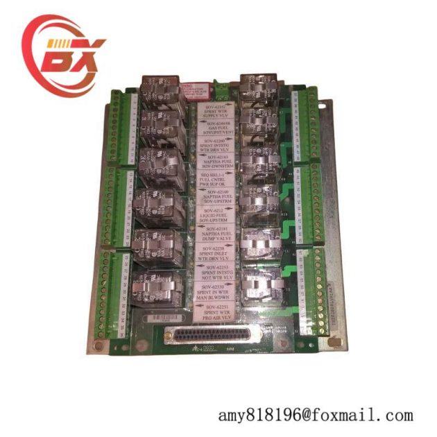 GE IS2020DRLYH1AA Relay Board, Advanced MARK IV Control Module